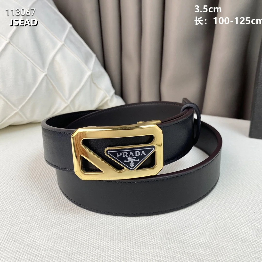 Prada belt 35mmX100-125cm 8L01